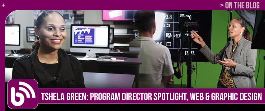 Tshela Green: Faculty Spotlight, Graphic Design & Web Development