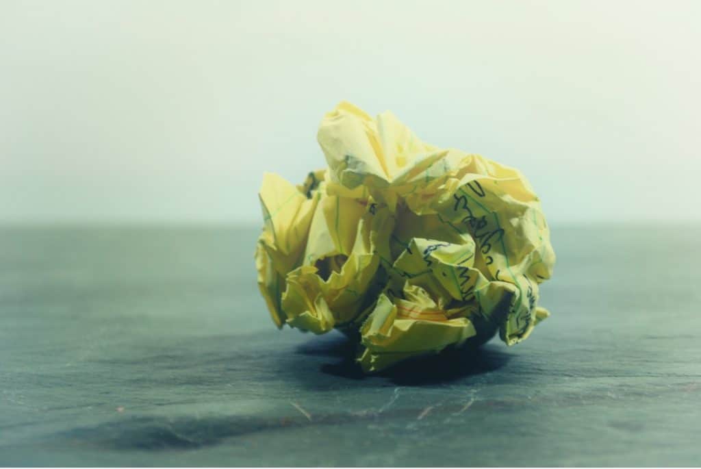 Creative Block may lead you to discard perfectly good concepts.