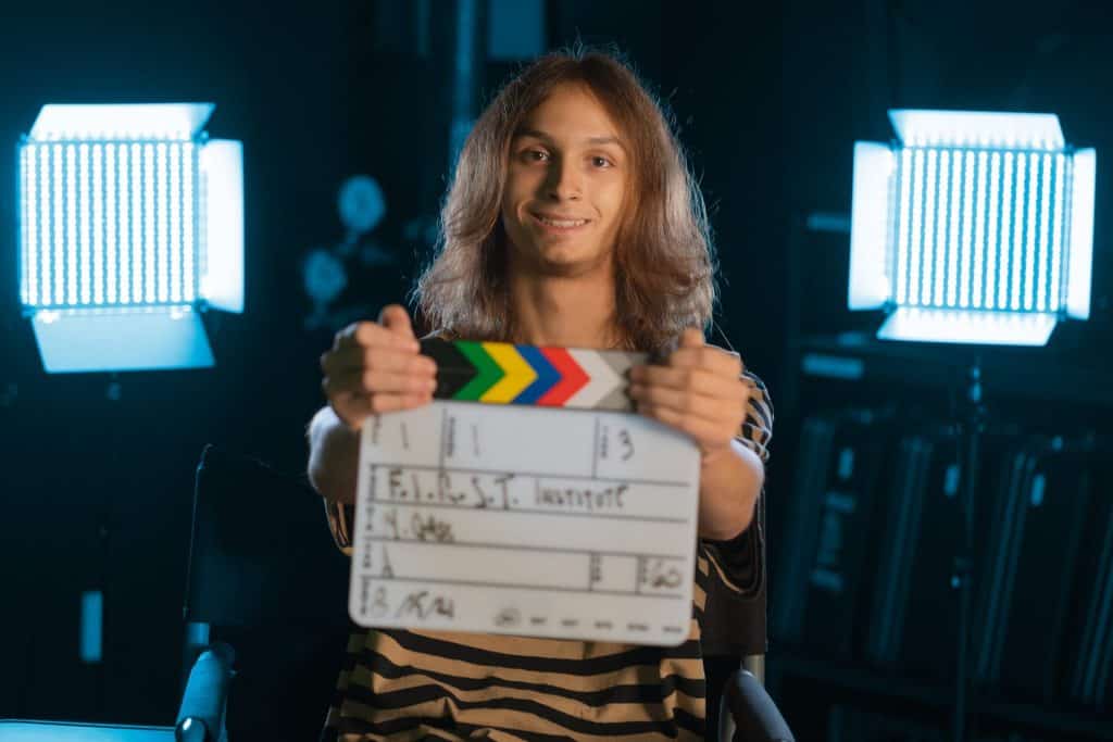 Director with Slate 8.25.21