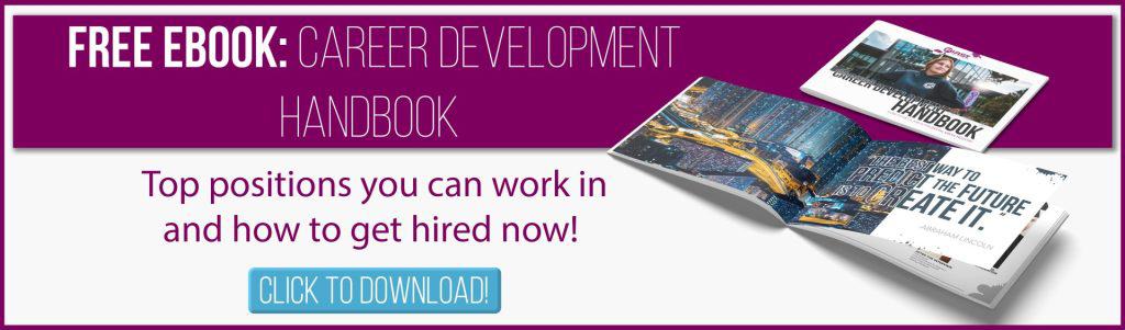 Career Development Handbook Banners