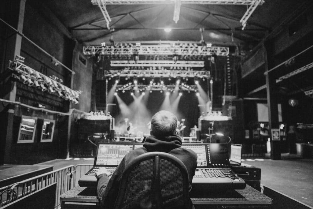 sound engineer at soundcheck of a concert 2022 12 16 00 16 29 utc