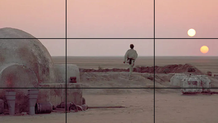 Framing Shots Star Wars